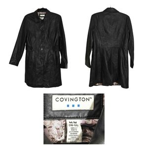 Covington Black Leather Jacket